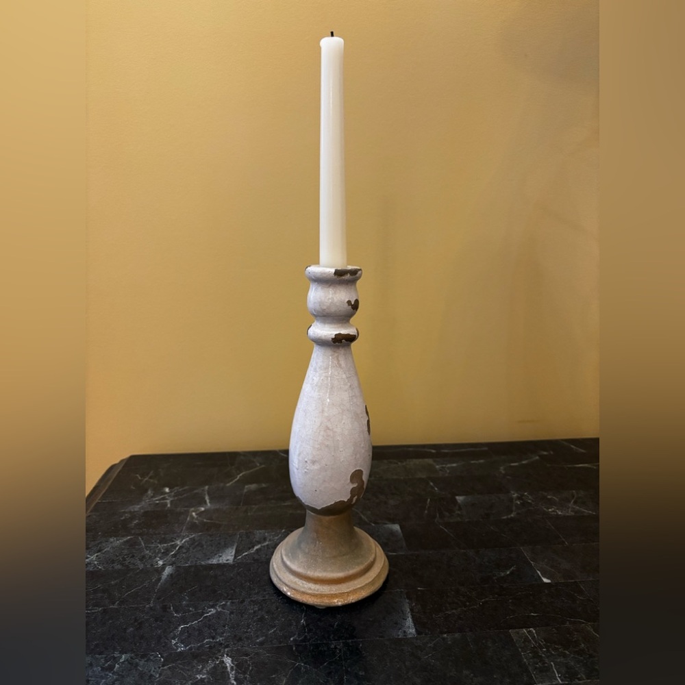 Pottery Barn Tuscan Glaze Candle Holder
